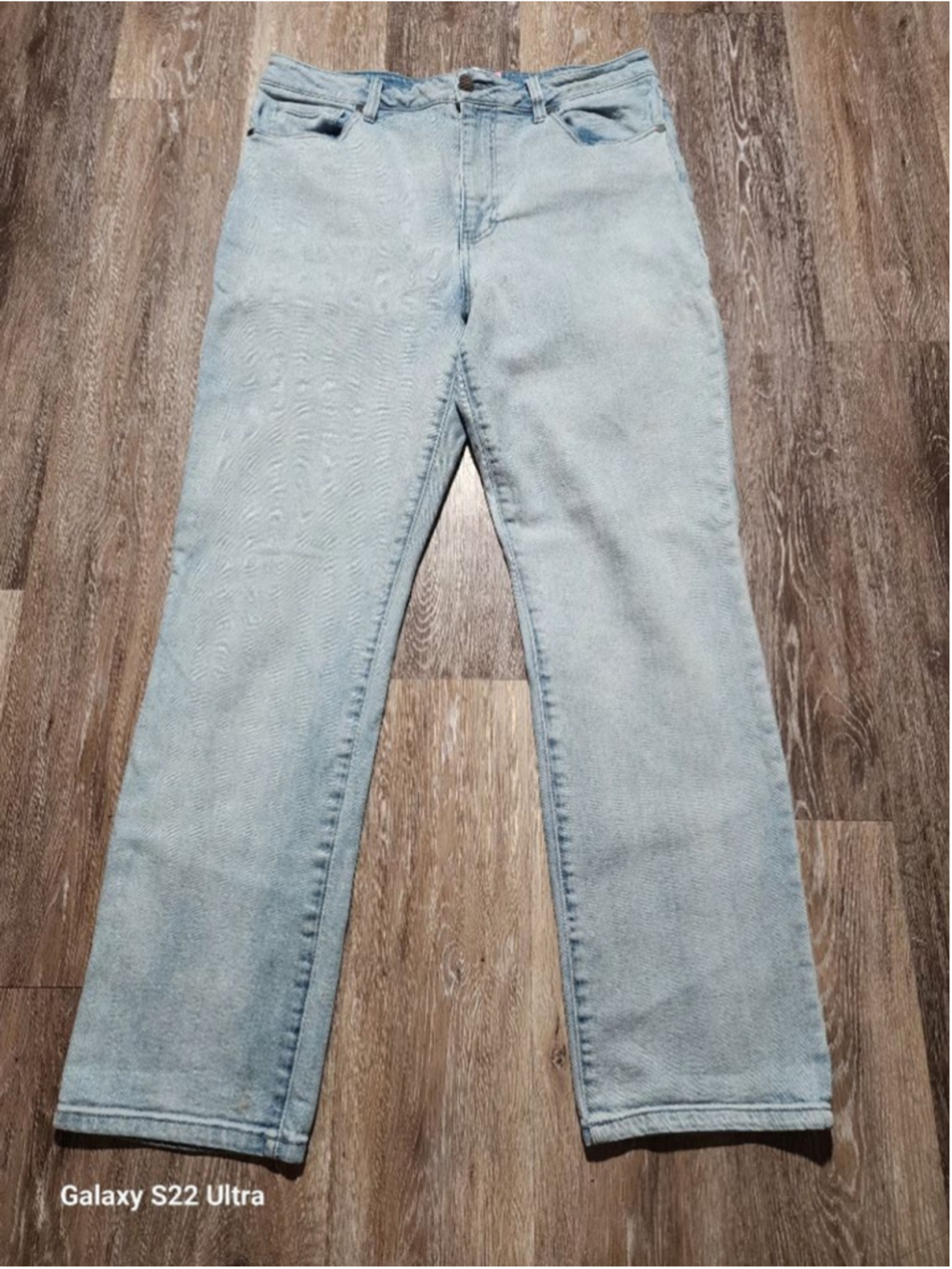Women's Cabi Light Blue Straight Leg Jeans Size 12